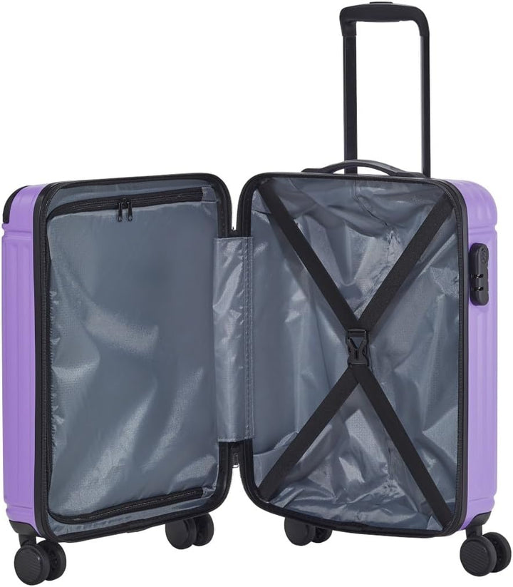 Travelite CRUISE Bordtrolley S (55 cm) mit 4 Rollen Gelbe Orchidee [87], Gelbe Orchidee [87]