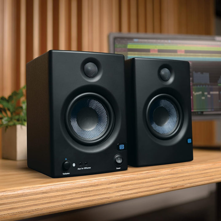 PreSonus Eris 5BT Gen 2 – 5" Desktop-Aktivlautsprecher mit Bluetooth für Multimedia, Gaming und Musi