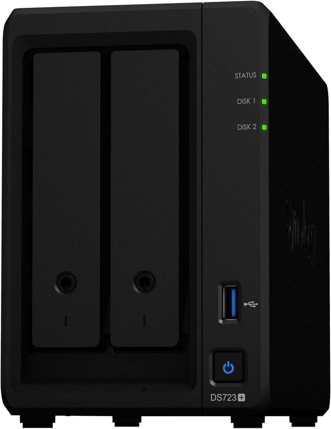 Synology 2-Bay DiskStation DS723+ (Festplattenlos) 2-bay; 2GB DDR4 DS723+ DiskStation, 2-bay; 2GB DD