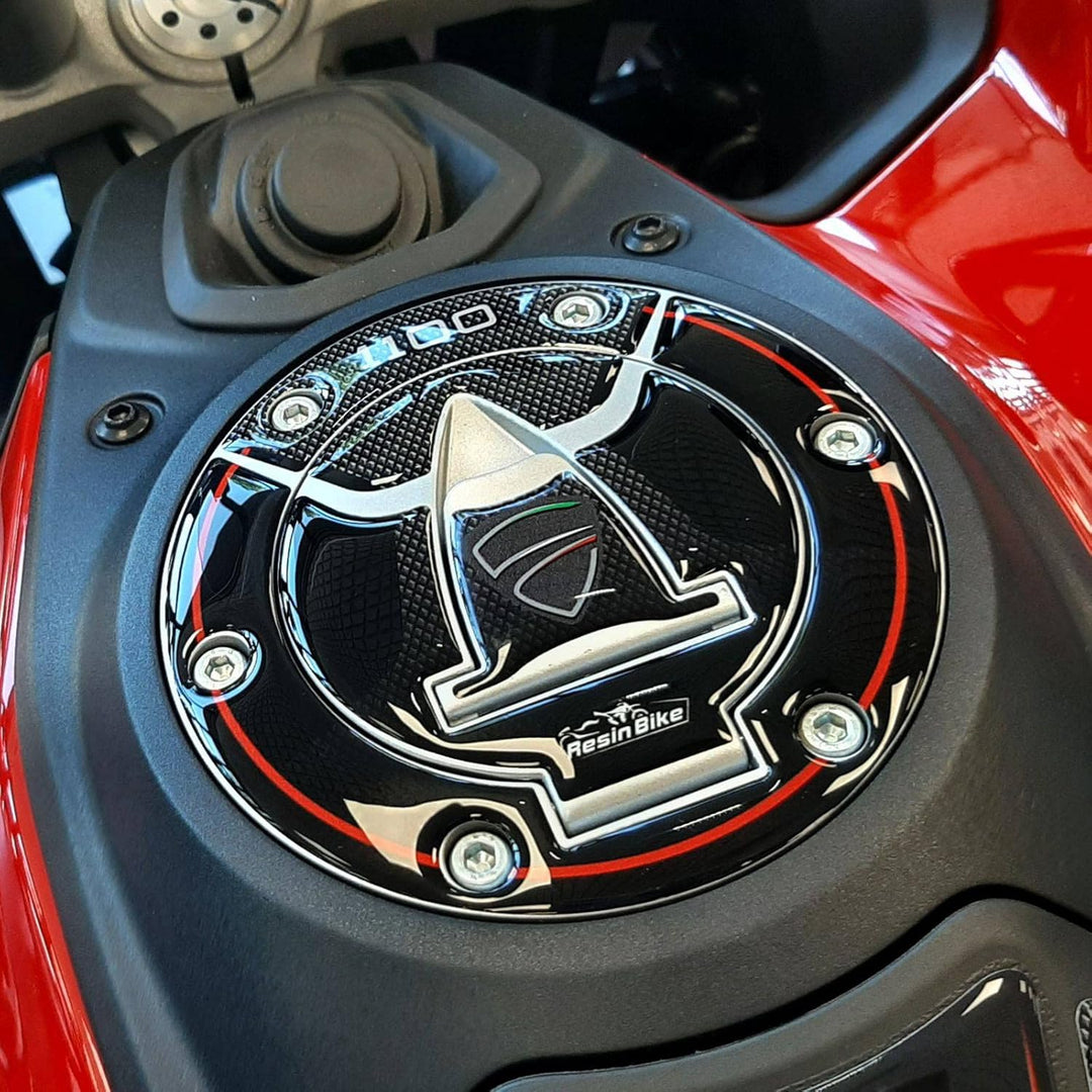 Resin Bike Motorrad-Aufkleber, kompatibel mit Ducati Multistrada V4 1100 2021, Motorrad-Schutz vor S