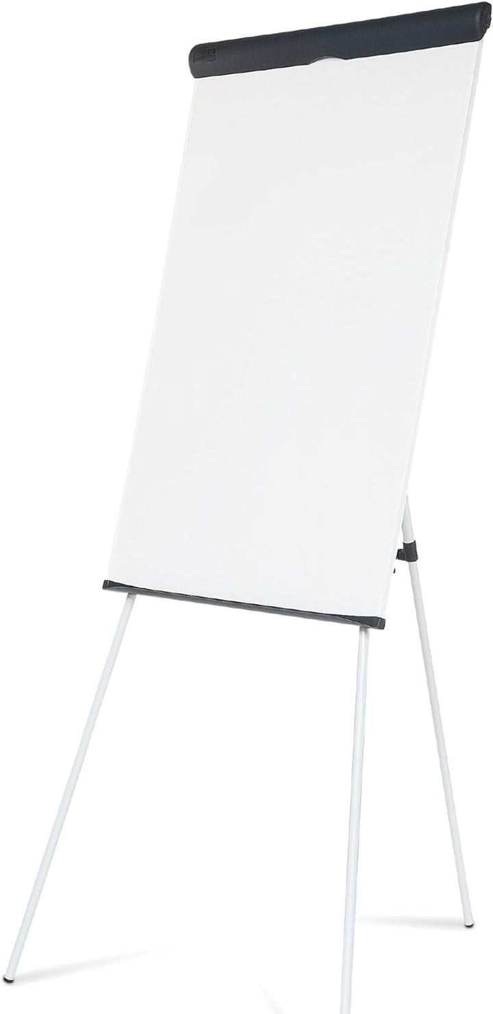 Maul Flipchart MAULstandard 66x97 cm | Stabile Magnettafel mit Dreibein Gestell | Stufenlos höhenver