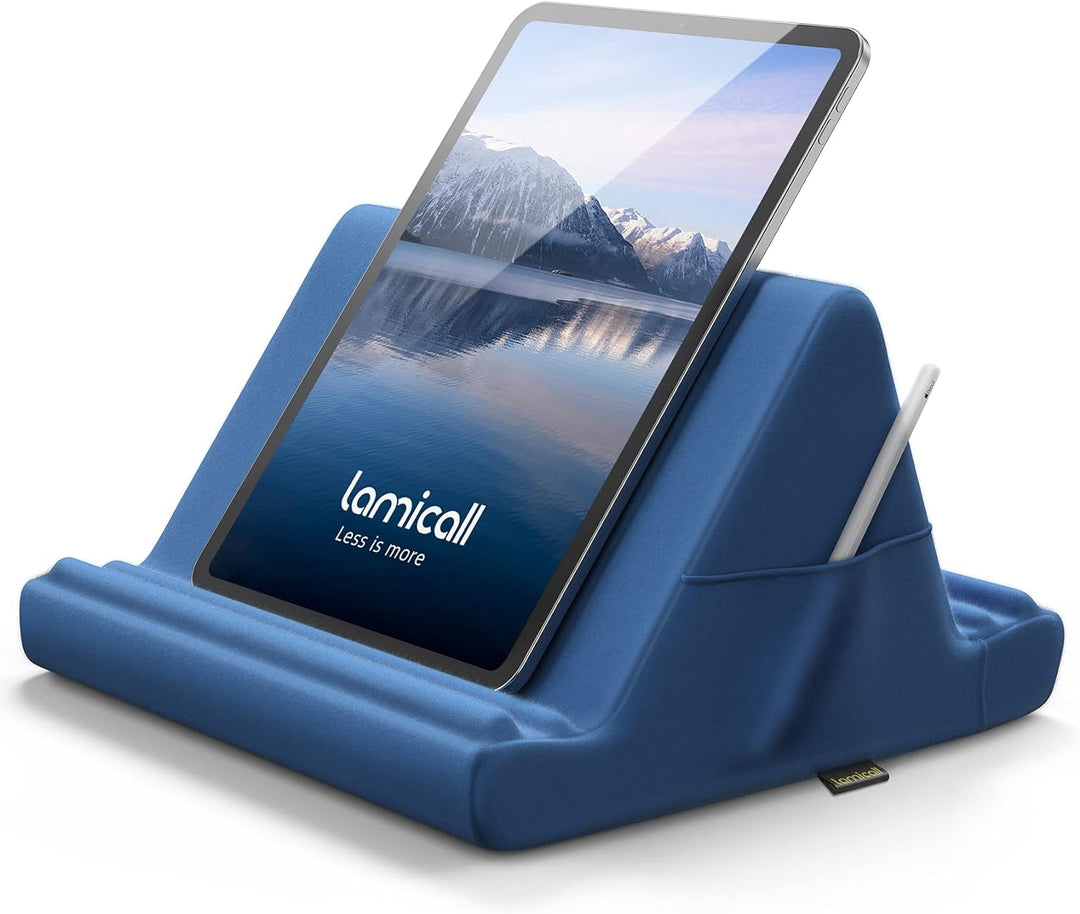 Lamicall Tablet Halter Kissen, Tablet Ständer - Kissenhalter Halterung Bett Sofa für New 2022 iPad P
