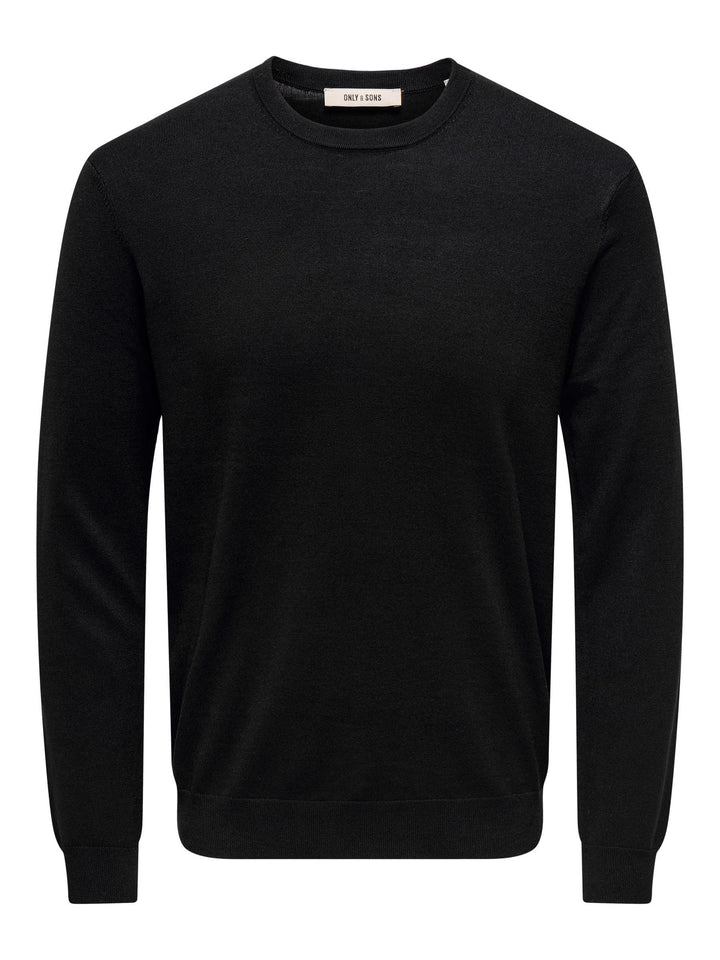 ONLY & SONS Male Strickpullover ONSWYLER Pullover XS Black/, XS Black/