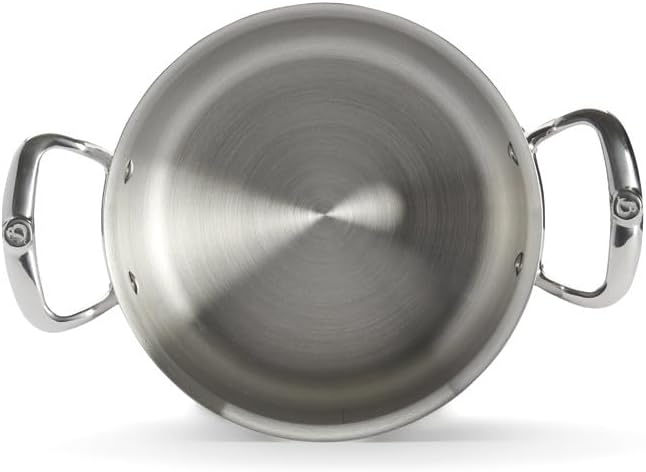 de Buyer - AFFINITY 5-lagiger Edelstahltopf mit Edelstahldeckel - 20 cm - 3742.20 Durchmesser 20 cm,
