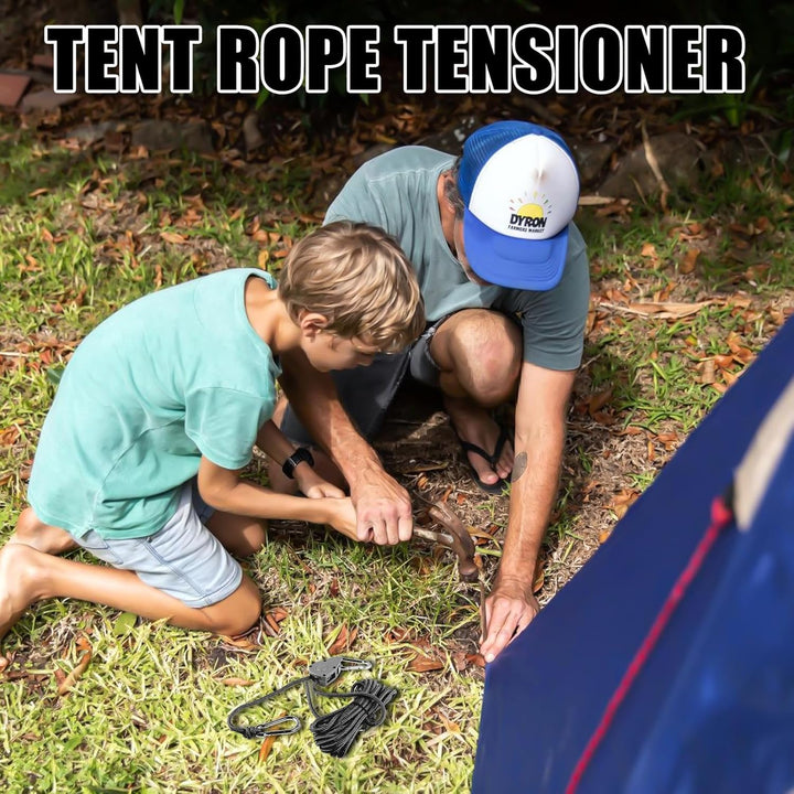 8 Stück 2M Reflektierend Abspannseile Seil mit Seilspanner: 4mm einstellbare Seil Ratsche, Rope Seil