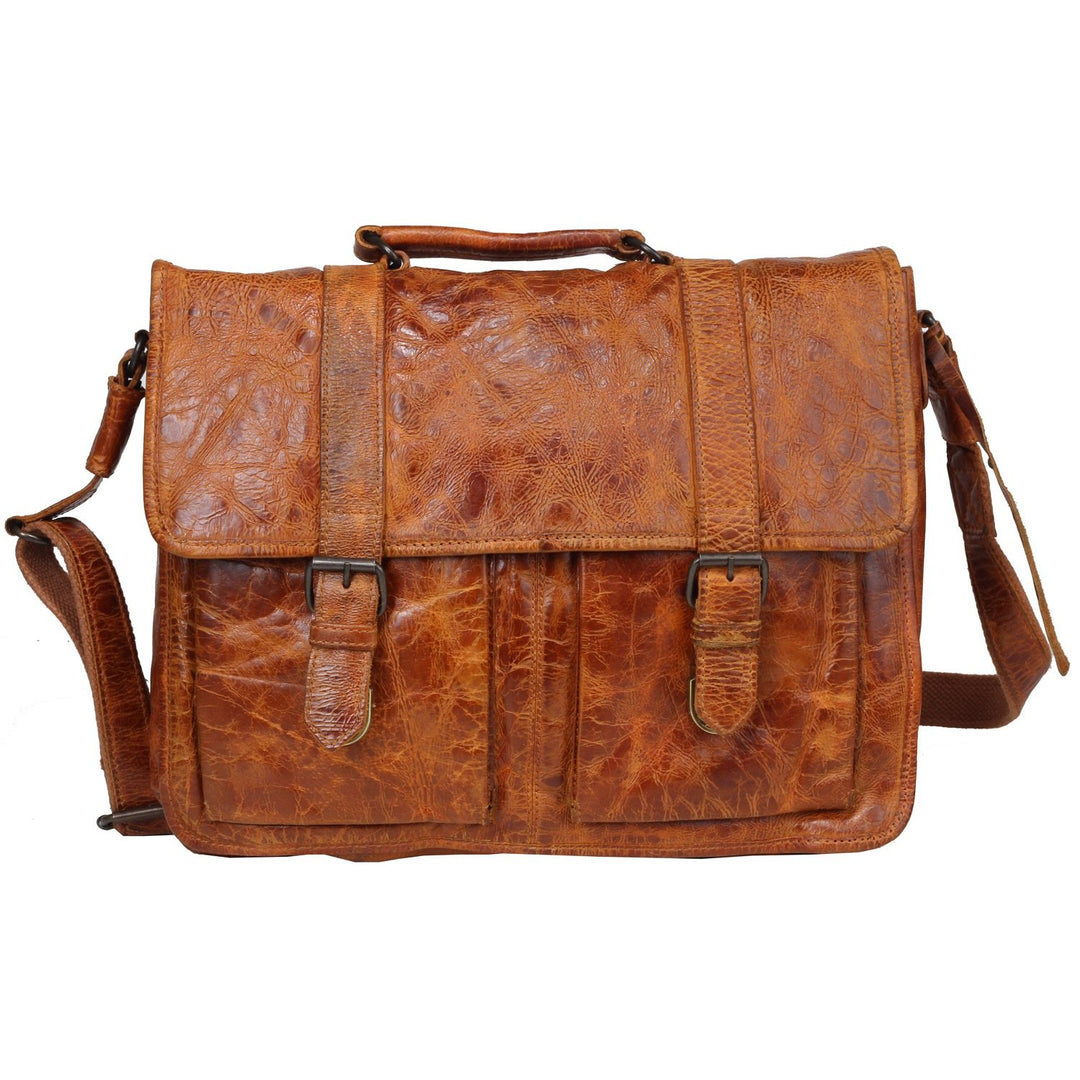 Greenburry Billy the kid James Messengertasche Mittelbraun, Mittelbraun