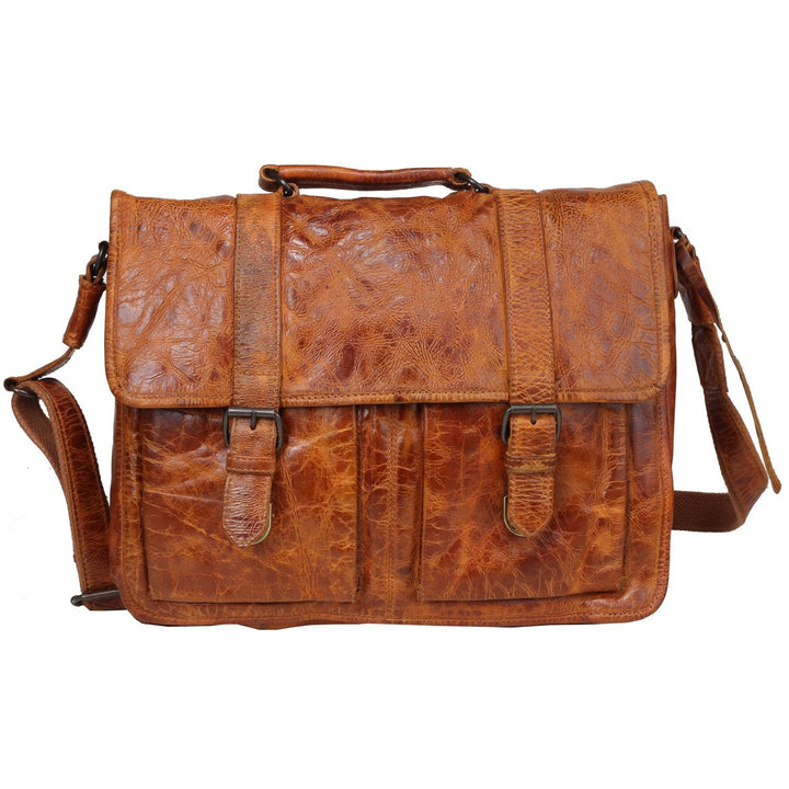Greenburry Billy the kid James Messengertasche Mittelbraun, Mittelbraun