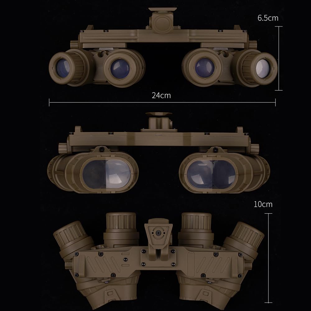 Tactical GPNVG 18 Dummy Modell, Nachtsichtbrille Modell, für Taktische Helm NVG Mount | für Cosplay