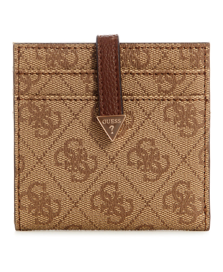 GUESS Damen Laurel Tab Card Case Kartenetui, Kartenetui Einheitsgrösse Latte Logo, Einheitsgrösse La