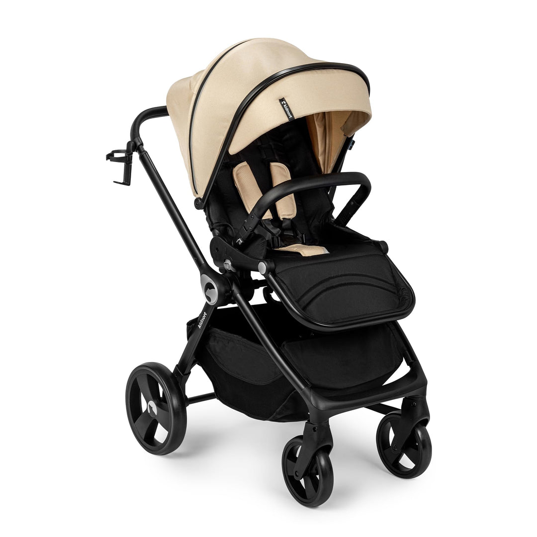 Isbjörn Kinderbuggy ab Geburt bis 22 kg, klappbar mit Liegefunktion, umsetzbare Sitzeinheit, grosse