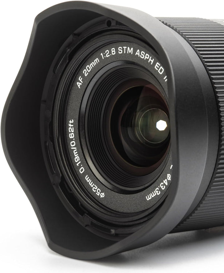 VILTROX 20 mm f2.8 FE, 20 mm f/2.8 e-Mount Vollformat-AF-Objektiv für Sony e Mount, Prime Weitwinkel