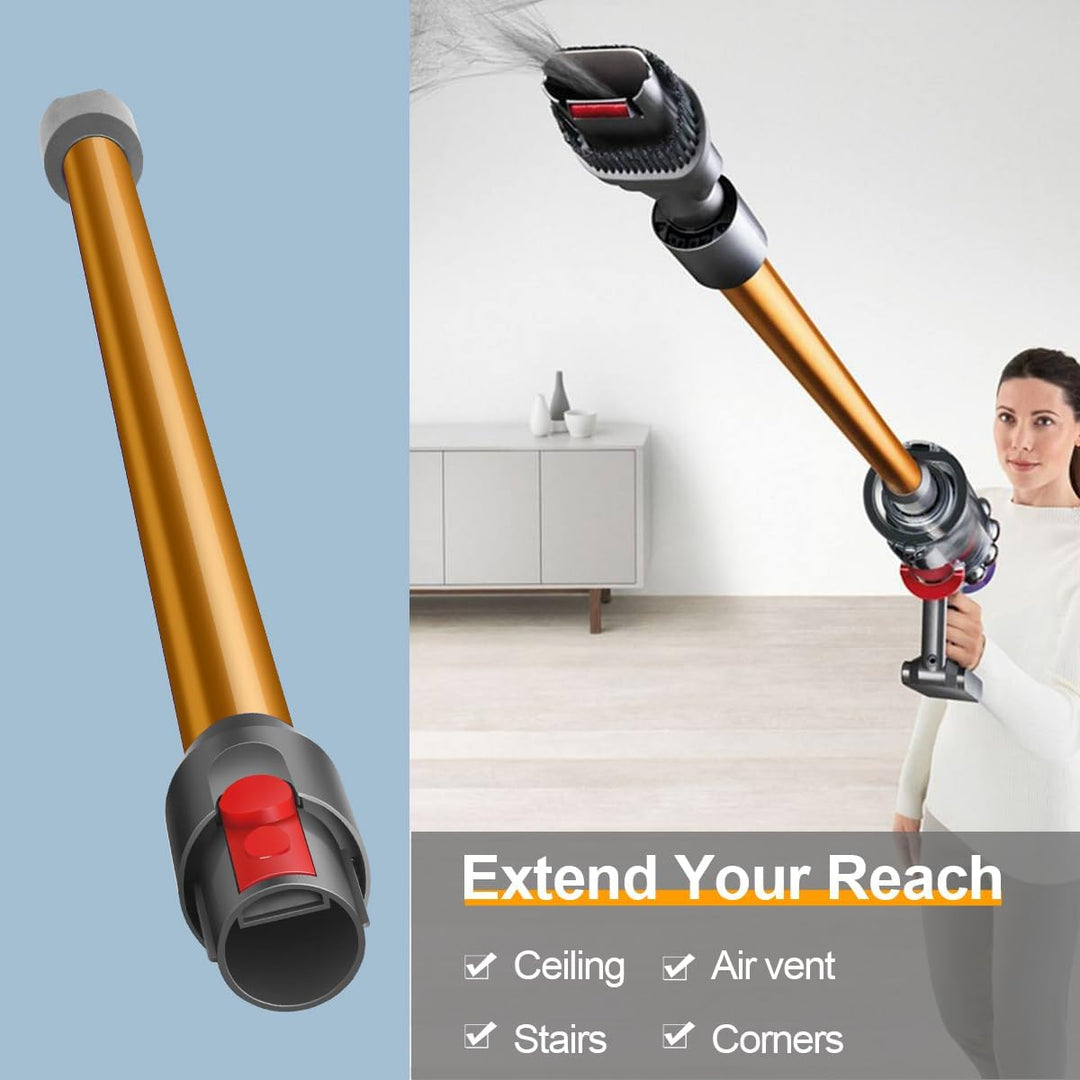 Saugrohr für Dyson V12 Detect Slim & V9 Motorbar Staubsauger, 74CM (Orange), Orange
