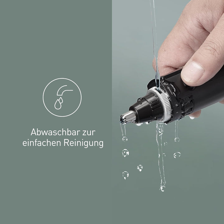 Panasonic ER-GN300-K503 Nasenhaarschneider für Männer, Premium-Elektrorasierer, Nasen-, Ohren- und A