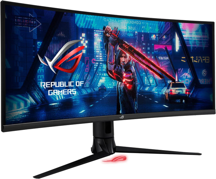 ASUS ROG Strix XG349C - 34 Zoll UWQHD Curved Gaming Monitor - 180 Hz, 1ms GtG, G-Sync kompatibel, Di