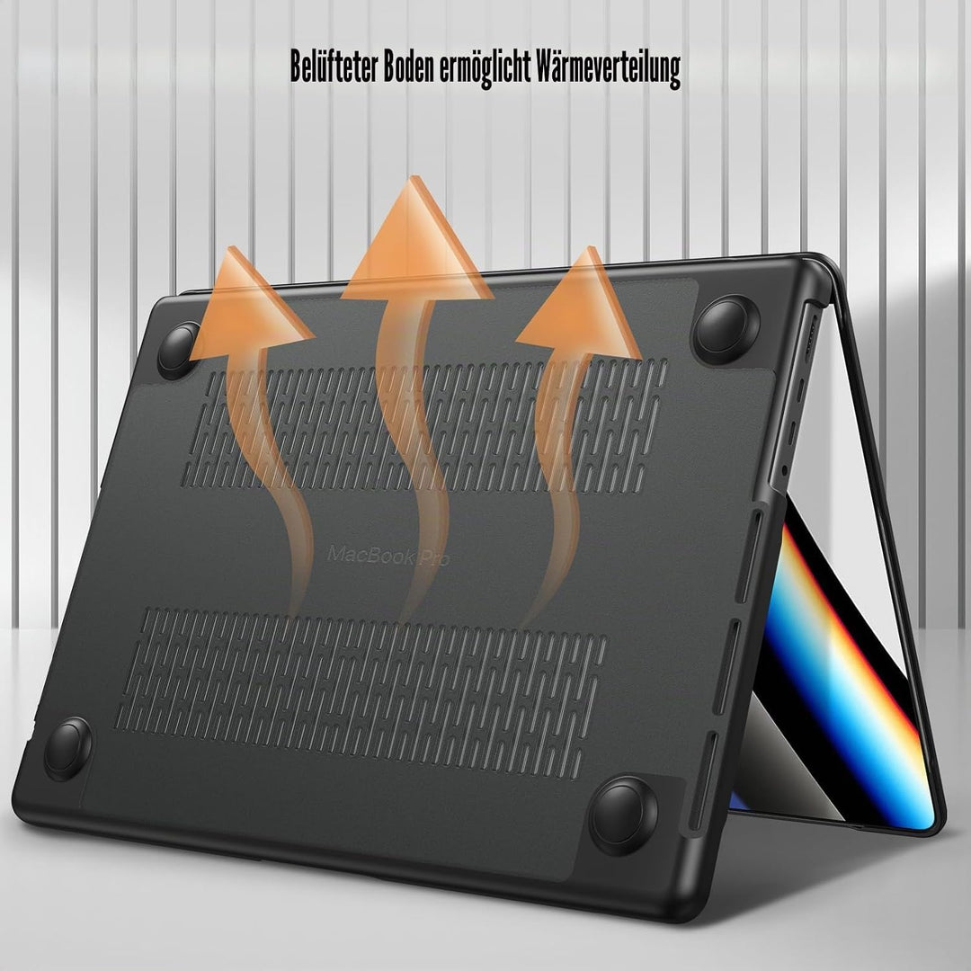 Fintie Hülle Kompatibel mit MacBook Pro 14 Zoll M5 M4 M3 M2 M1 Pro/Max (2025-2021) A3434 A3112 A3401