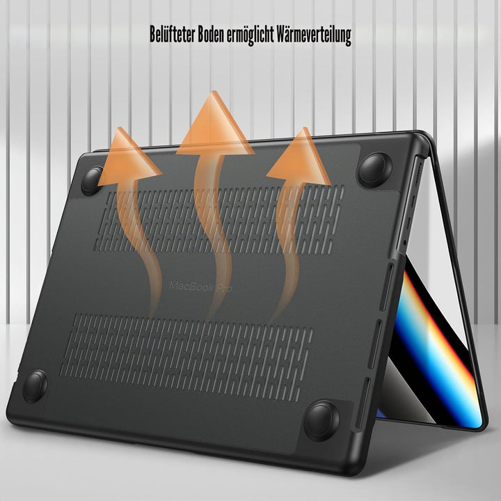 Fintie Hülle Kompatibel mit MacBook Pro 14 Zoll M5 M4 M3 M2 M1 Pro/Max (2025-2021) A3434 A3112 A3401