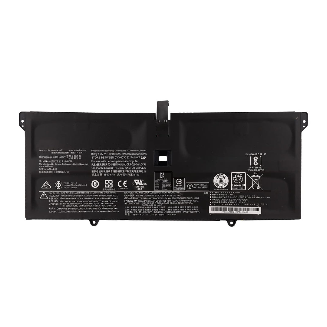 SwarKing Ersatz Akku Kompatibel mit L16M4P60 Ideapad Flex Pro-13IKB Yoga 920-13IKB Glass Series