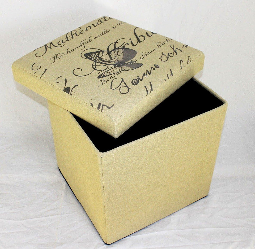 DanDiBo Hocker Faltbarer Sitzhocker 2148 Aufbewahrungsbox 40 cm Sitzwürfel Truhe Korb