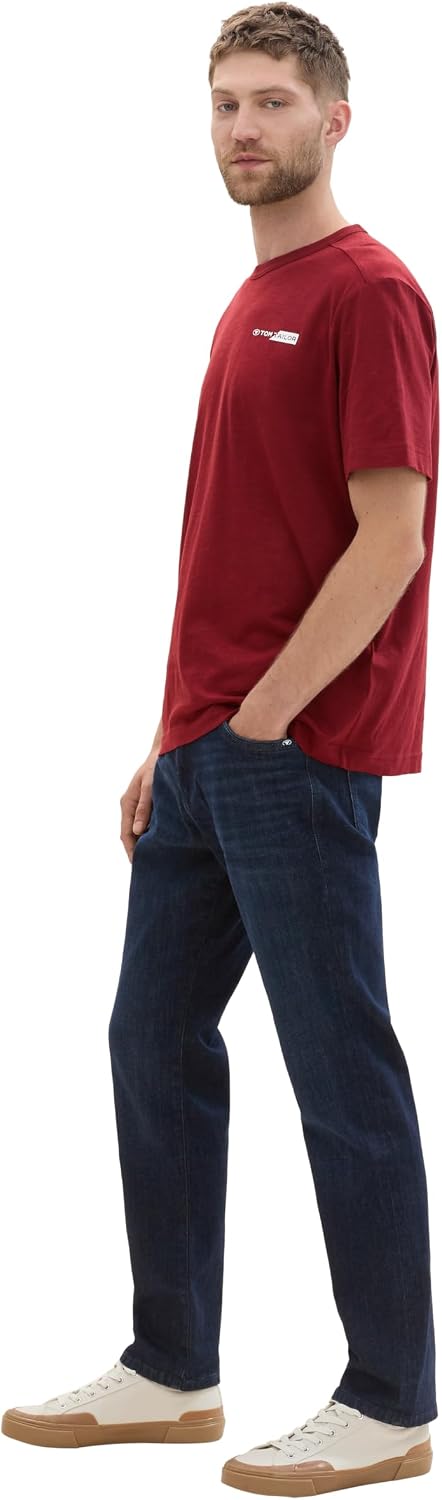 TOM TAILOR Herren Josh Regular Slim Jeans 29W / 32L 10115 - Clean Rinsed Blue Denim, 29W / 32L 10115