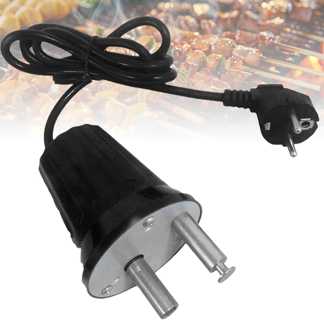 Grillmotor für Grillspiess, Grillmotor Elektromotor Grill Barbecue Rotator Motor 220-240V, Grillspie