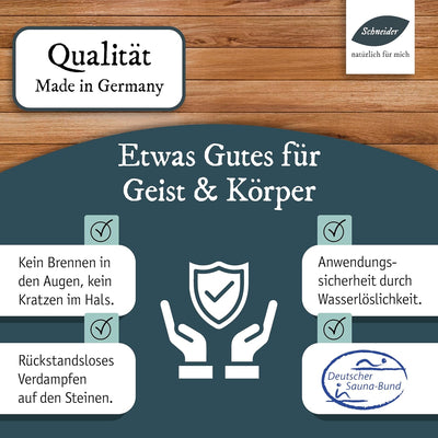 Saunabedarf Schneider - Aufgusskonzentrat Apfel - Zimt - fruchtig-tropischer Saunaaufguss - 250ml In