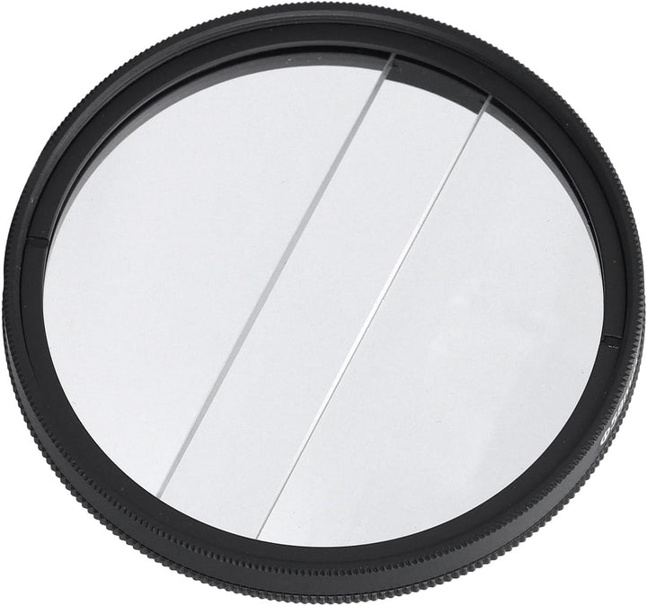 49 Mm Doppelhälfte -Mond -Spezialeffekt -Filter -Center Split Diopter Objektivfilterfotografie SLR -