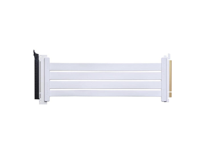 PHANTEKS PCI-E 4.0 x16 Riser Flachband-Kabel, 90 Grad, 30cm - weiss