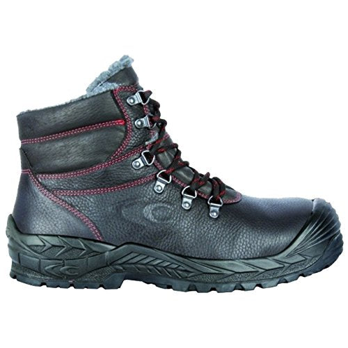 Cofra 13640-000.W41 ANNAR S3 WR CI HRO SRC Sicherheitsstiefel, Schwarz/Grau, Grösse 41 41 EU, 41 EU