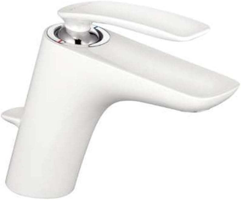 Kludi 520239175 Balance White Waschtisch- Einhandmischer DN 10,Weiss/Chrom