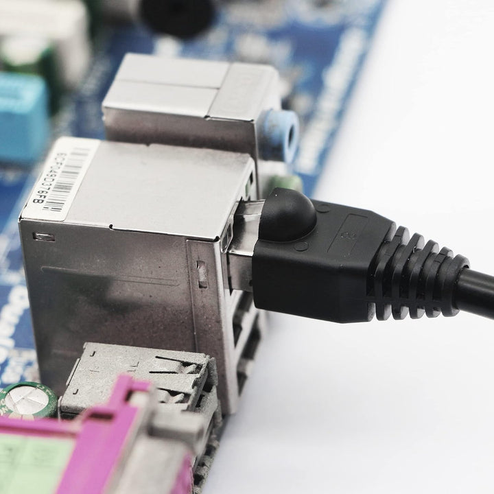 QIANRENON 3m RJ50 Verlängerungskabel Adapter Cat 5E 26AWG RJ50 Stecker auf Stecker cable, modularer