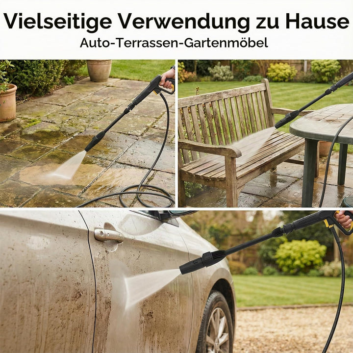 Standard Lanze mit Flachstrahldüse | Passend für Karcher K2 K3 K4 K5 K6 K7 Haushaltsgeräte |Einstell