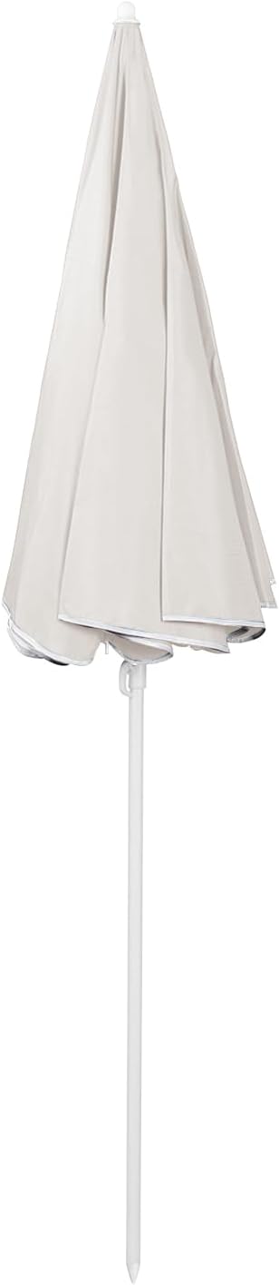 Sekey 160 cm Sonnenschirm Strand mit Schutzhülle für Balkon Garten & Terrasse Neigungswinkel und Höh