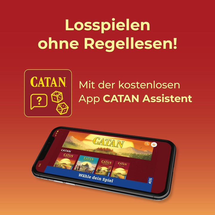 Kosmos 685058 Catan - Das Spiel Ergänzung für 5-6 Personen, Gesellschaftsspiel ab 10 Jahre für 2-6 P