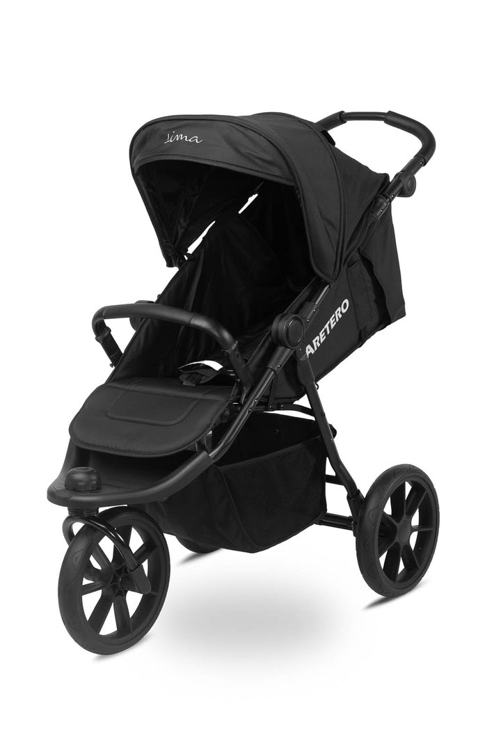 CARETERO ELMA Kinderwagen Buggy - Buggy mit Liegefunktion - Klappbar, mit Regenschutz, Beinabdeckung