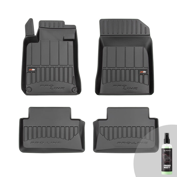 FROGUM ProLine 3D Gummimatten Exklusiven Auto Fussmatten Autofussmatten für Peugeot 508 I 2010-2018