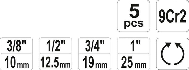 RATCHET DIE STOCKS 4PCS