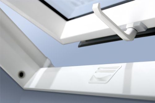 Kunststoff Dachfenster 55x118 cm OptiLight PVC THERMO von FAKRO Konzern | mit 2-fach Verglasung, Lüf