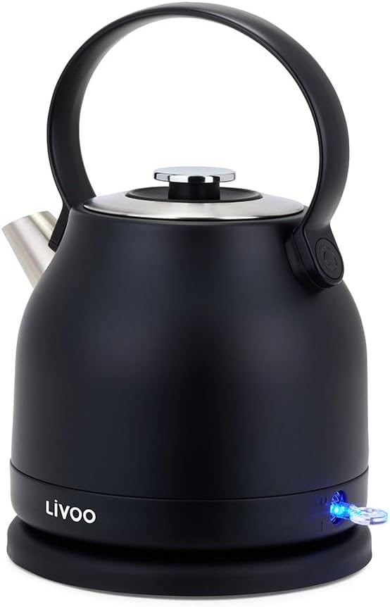 Wasserkocher 1,5 l 2200 W schwarz - DOD202N, Schwarz