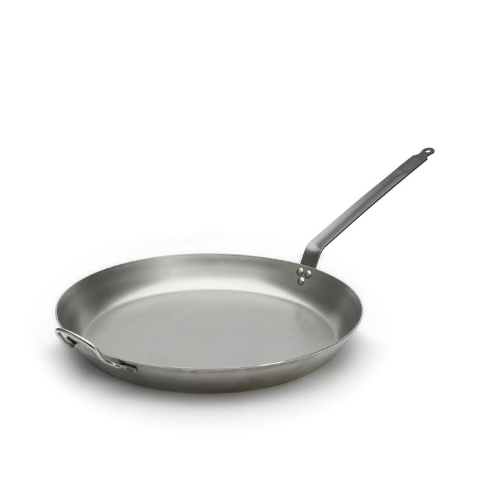 De Buyer, lyonnaise, Bratpfanne aus massivem Stahl, edelstahl, Diameter 50 cm, 50 cm