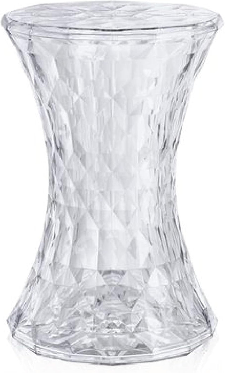 Kartell Stone, Hocker, Glasklar Outdoor Glasklar, Outdoor Glasklar
