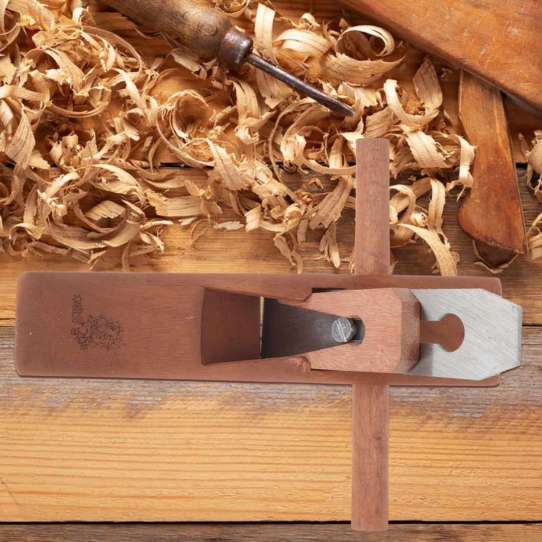 BESPORTBLE Grundhobel Holz für Holzbearbeitung Selbstgemacht mit Holz und Klinge Leicht zu Tragen al
