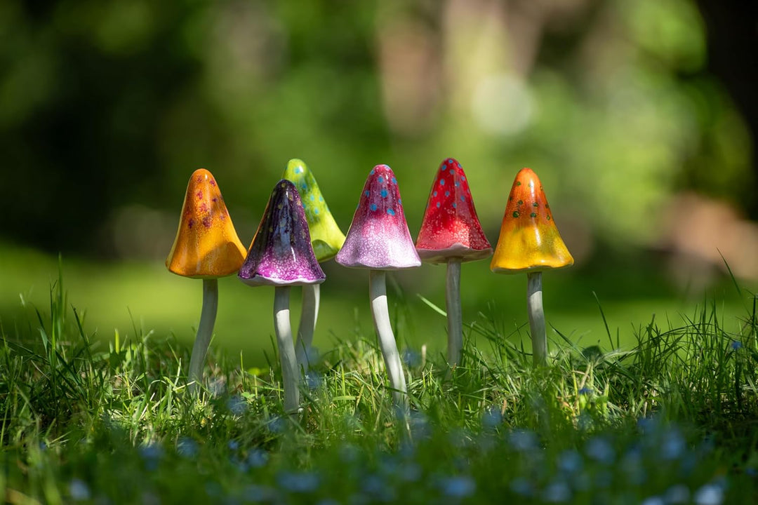 Klocke Dekorationsbedarf Bunte Garten Figuren - Keramik - Ganzjahres-Deko – Keramik Garten - Garten