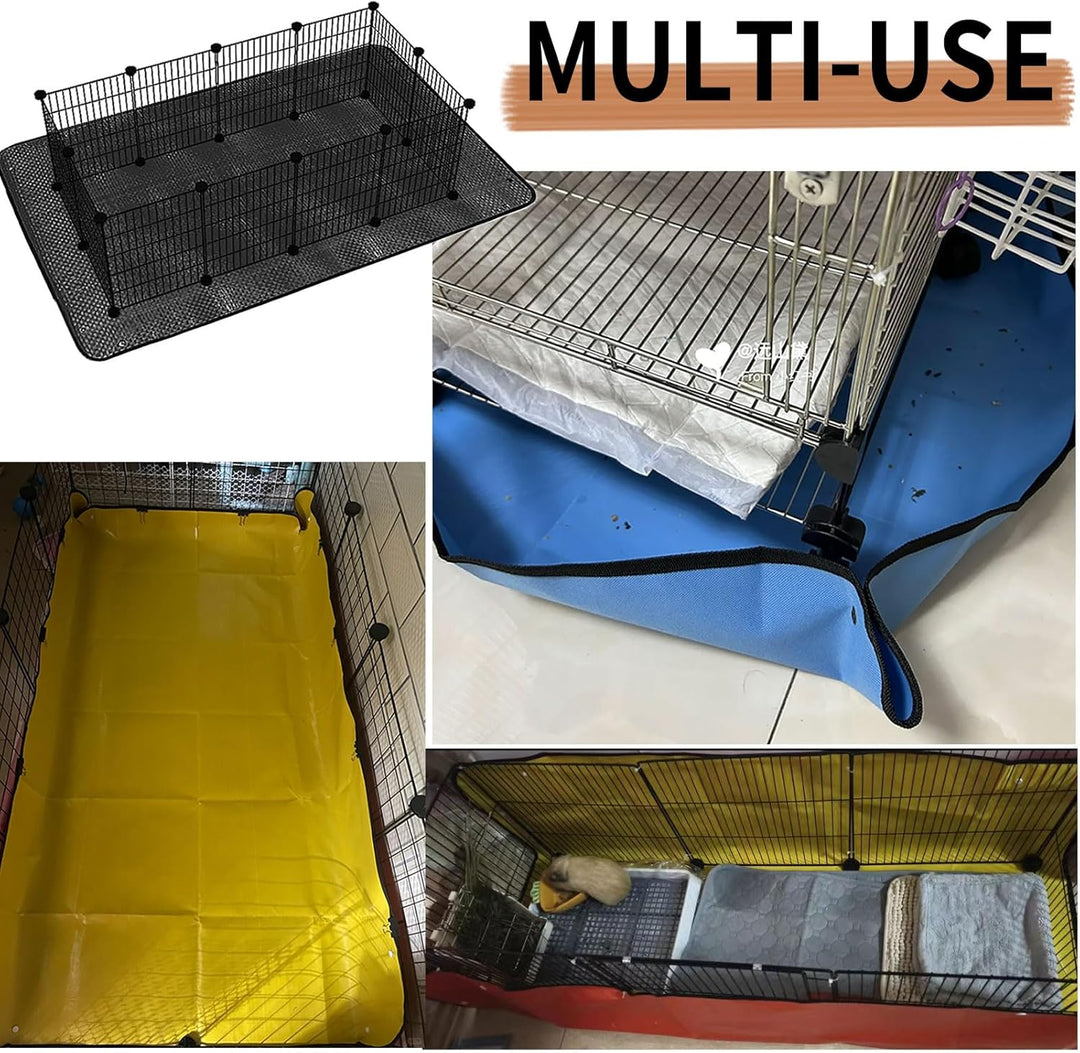 Oncpcare - 2er-Pack wasserdichte Haustier-Matten (150 x 100 cm, wiederverwendbare Basis für Kaninche