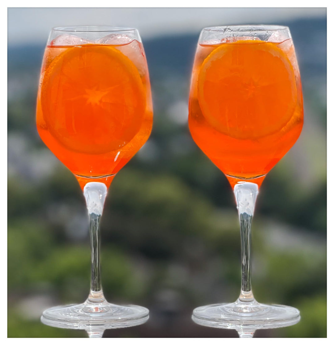 Topkapi Aperol Spritz Glas Trupbach XL– Aperol Spritz Gläser, Cocktail Glas, 420ml, Profi-Glas Bleif