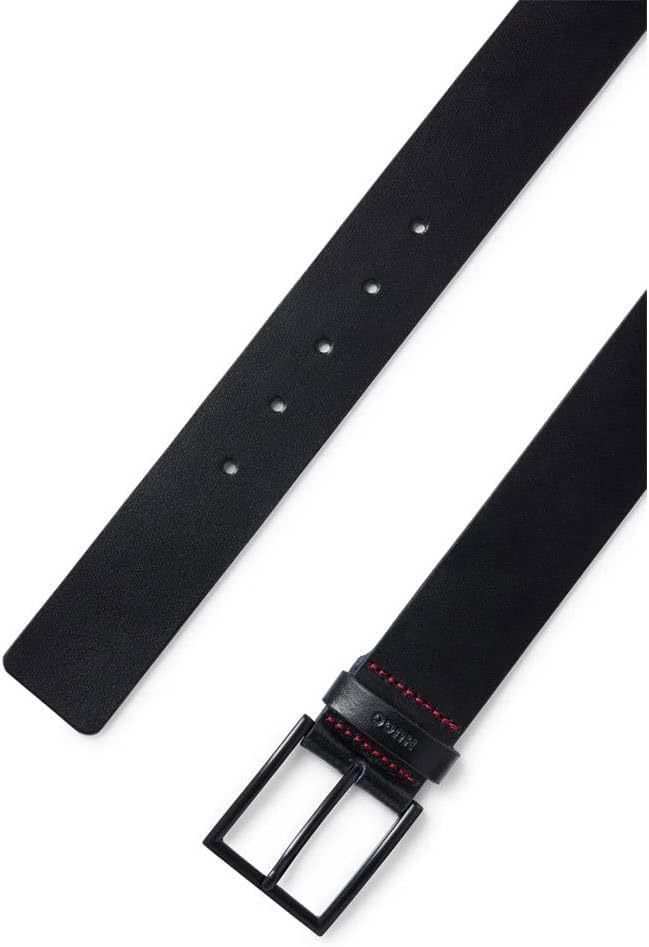 HUGO Herren Belt, Black1