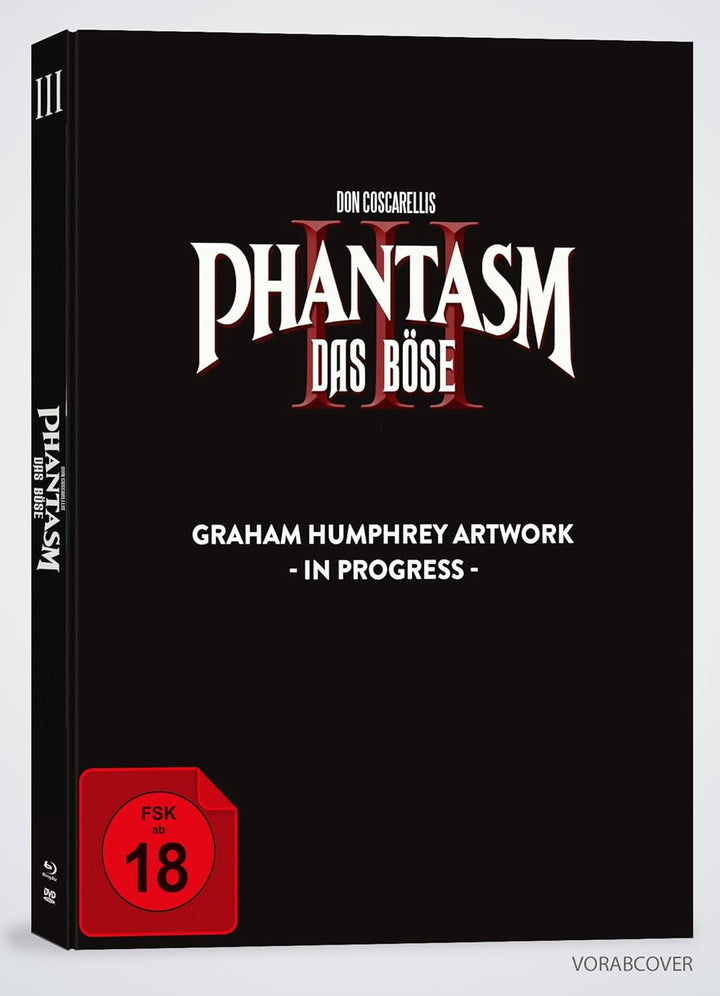 Phantasm III - Das Böse III - Mediabook/Version A (+ DVD) (+ Bonus-DVD) [Blu-ray], Blu-ray