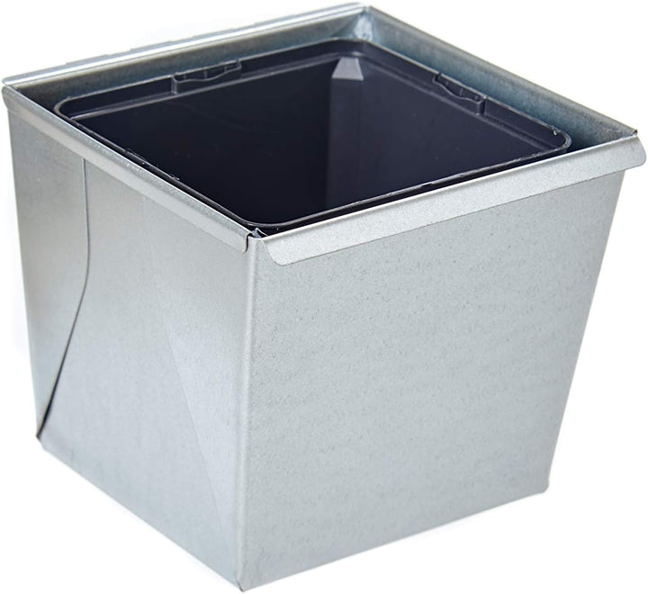 Gabioka flowerbox small (4, verzinkt) Blumenkasten/Gewürzlinge/Gartendeko/Pflanzkasten für Gabionen