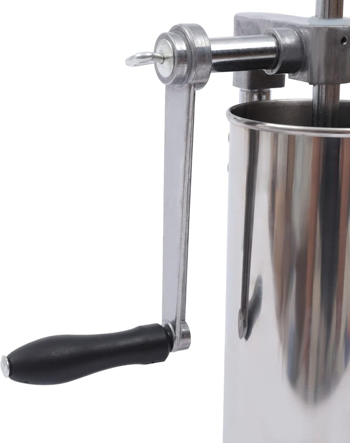 Manuell Wurstfüllmaschine, 3L Edelstahl Wurstfüller Maschine Vertikale Wurstmaschine mit 4 Saugnäpfe