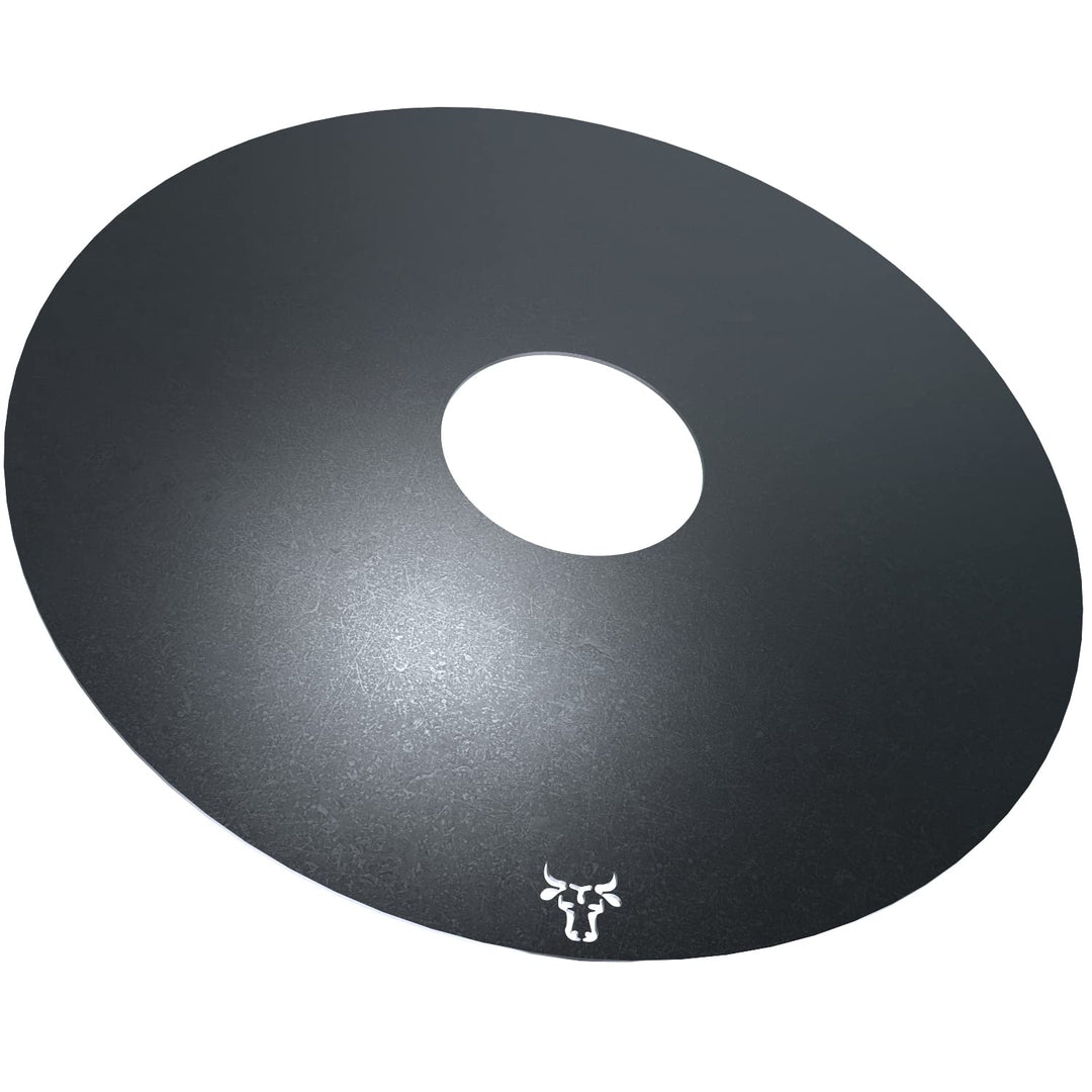 tuning-art GR01 Grillring | Grillplatte | Feuerplatte | Plancha | BBQ-Platte passend für Weber, Grös