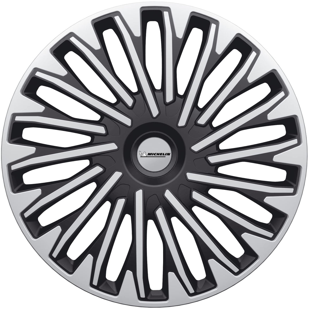 Michelin 0090 Radkappen, 4 Stück, NVS 942 Grau 16" pollici, 16" pollici